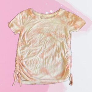 Justice Tie Dye Short Sleeve Top